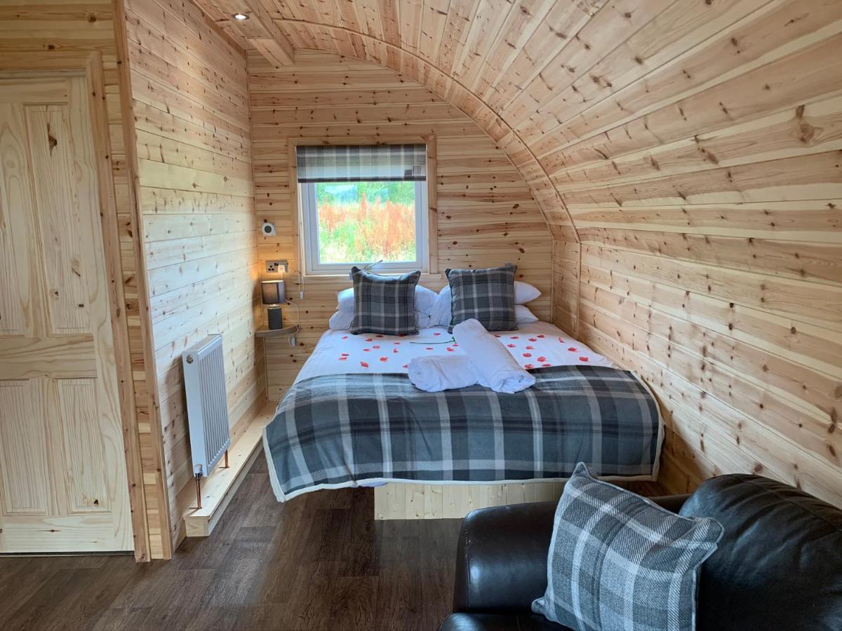 Вілла Pond View Pod 3 With Private Hot Tub -Fife - Loch Leven - Lomond Hills Kelty Екстер'єр фото